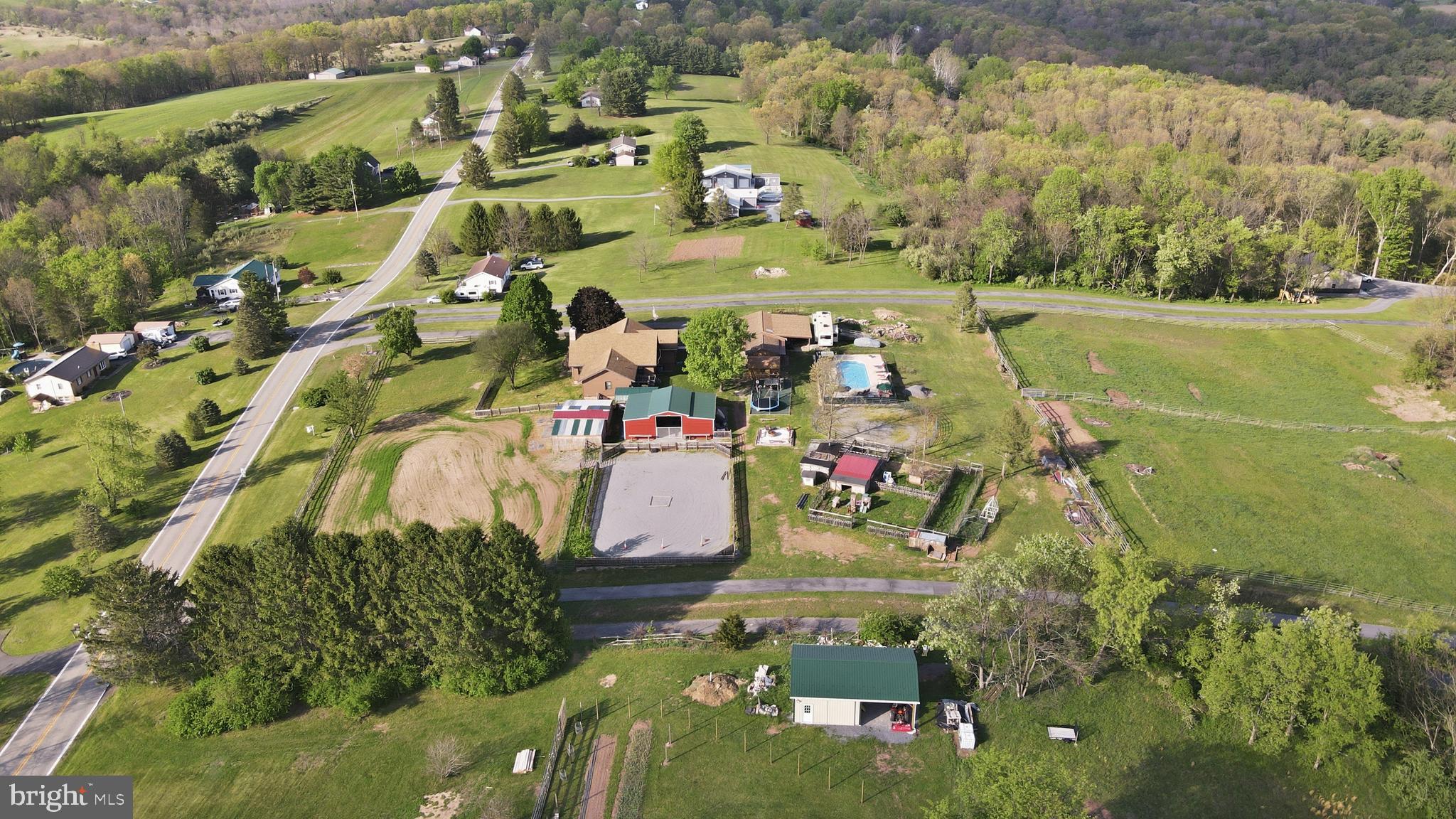 14507 Heavenly Acres Ridge Hancock, MD 21750 - Photo 62 of 70 an aerial view of residential houses with outdoor space