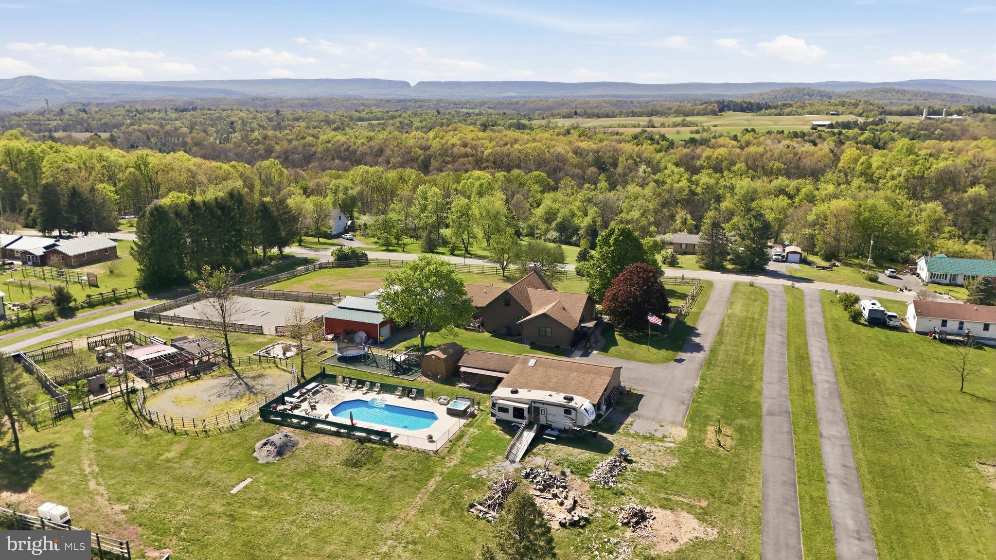 14507 Heavenly Acres Ridge Hancock, MD 21750 - Photo 65 of 70 an aerial view of a house with a ocean view