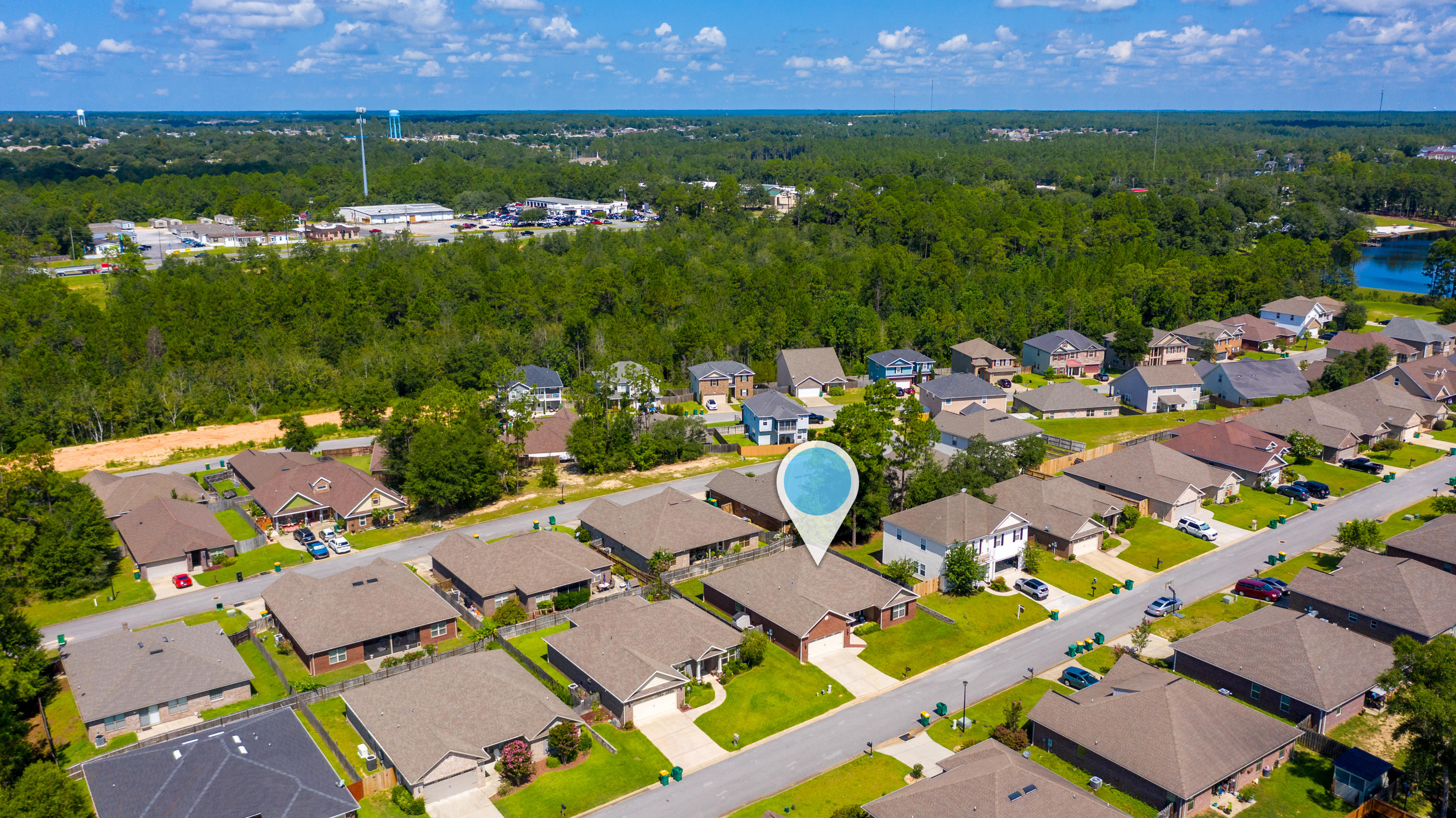4605 Hermosa Road Crestview, FL 32539 - Photo 46 of 46 an aerial view of multiple house