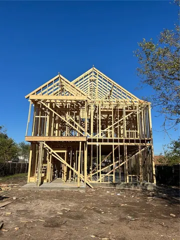 a front view of a building