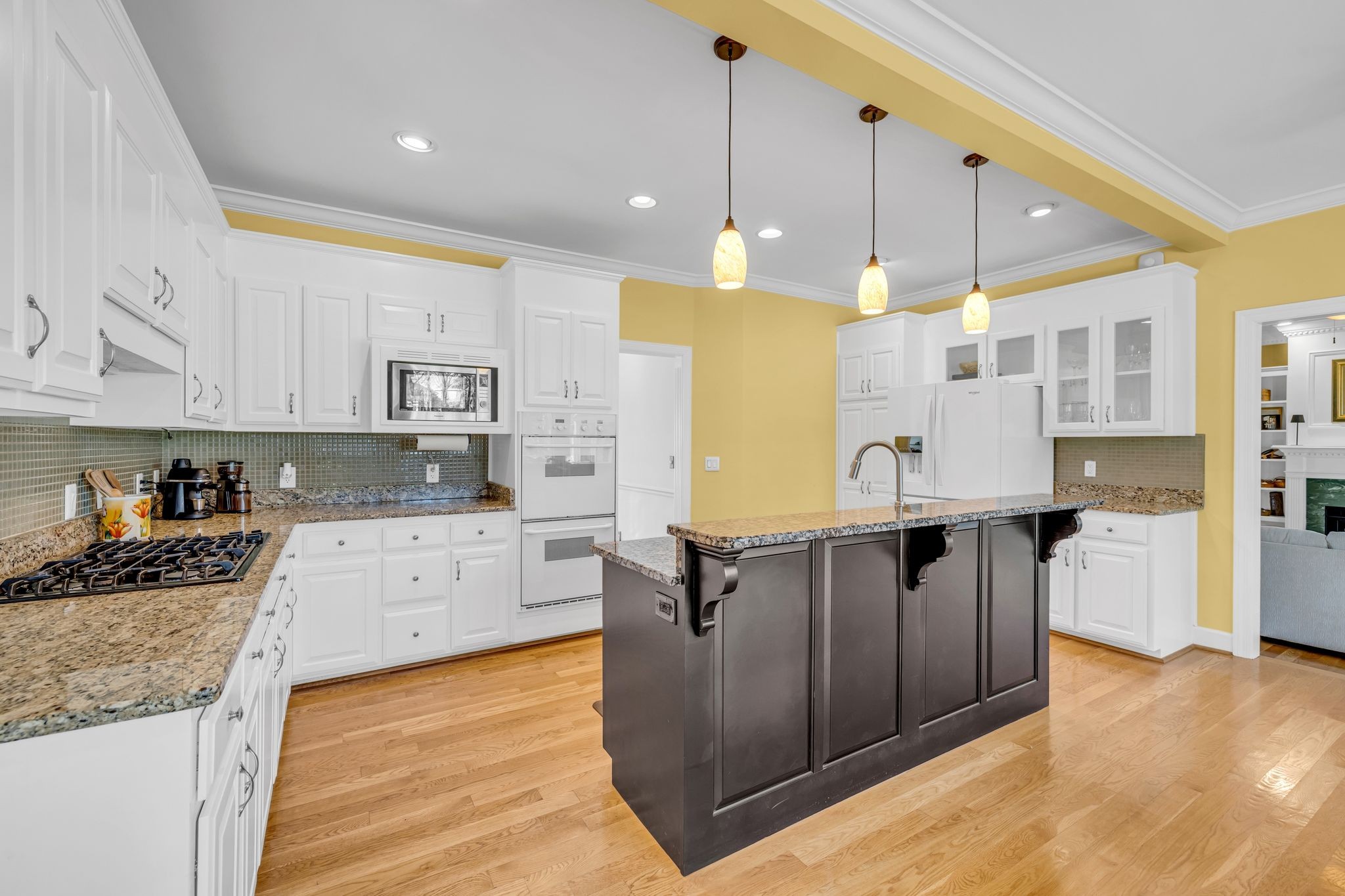 1810 Waterford Road Murfreesboro, TN 37129 - Photo 13 of 43 a kitchen with stainless steel appliances granite countertop a sink a stove and a refrigerator