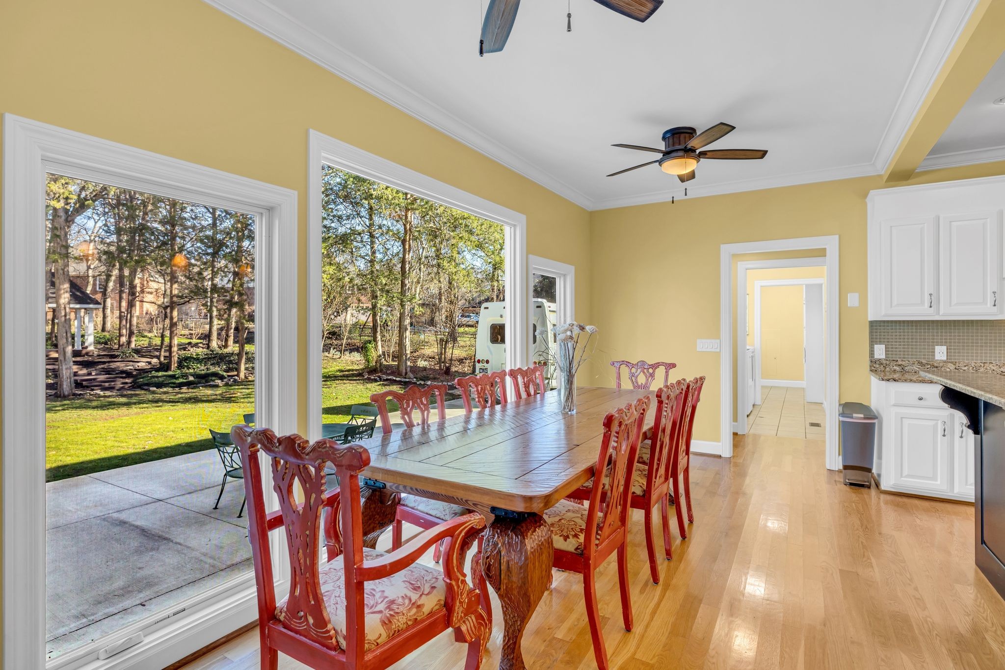 1810 Waterford Road Murfreesboro, TN 37129 - Photo 15 of 43 a view of a dining room with furniture window and wooden floor