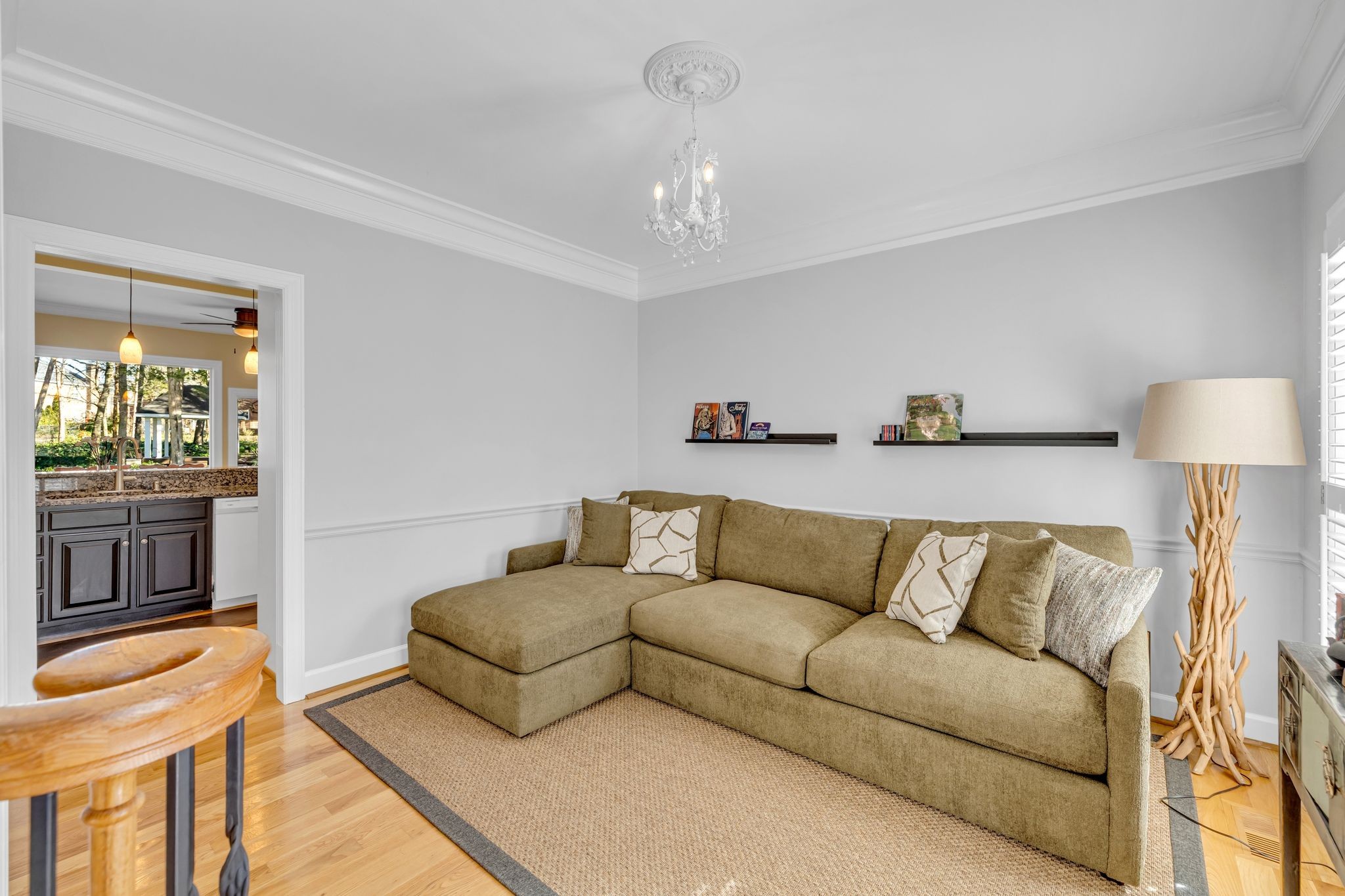 1810 Waterford Road Murfreesboro, TN 37129 - Photo 9 of 43 a living room with furniture and a fireplace