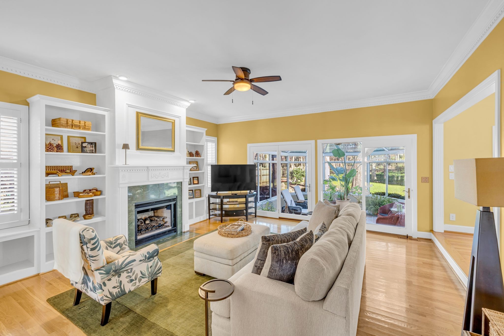 1810 Waterford Road Murfreesboro, TN 37129 - Photo 10 of 43 a living room with furniture fireplace and a large window