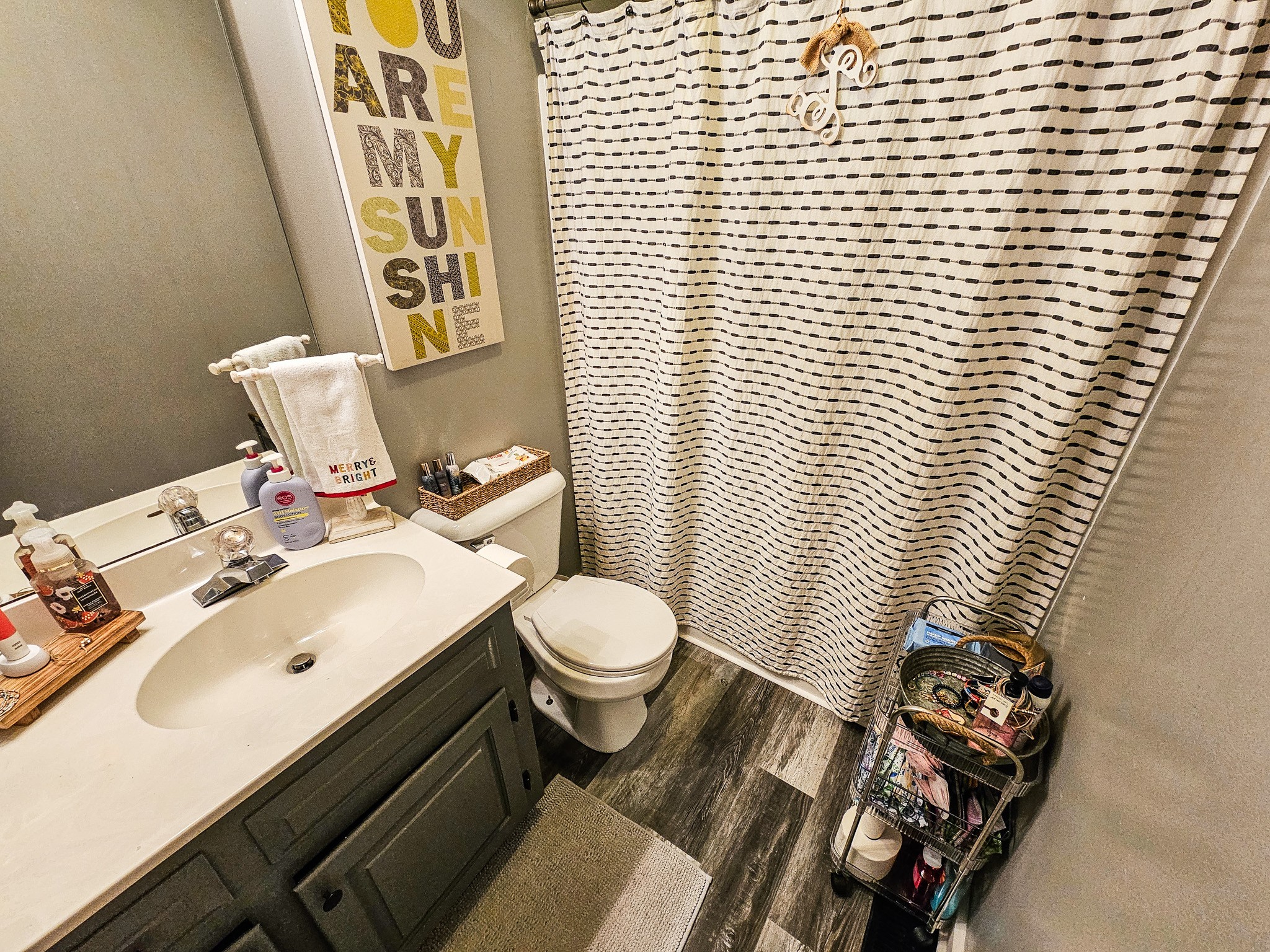 16 Volunteer Road Petersburg, TN 37144 - Photo 18 of 28 a bathroom with a sink a toilet and a mirror
