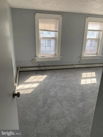 a view of a livingroom with a window