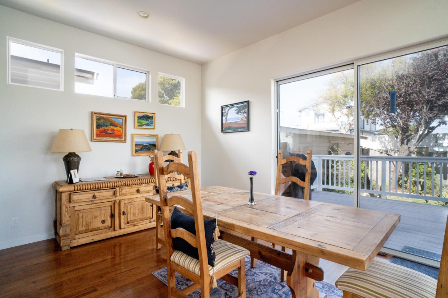 928 Hellam Street Monterey, CA 93940 - Photo 8 of 25 a view of a workspace with furniture and a window