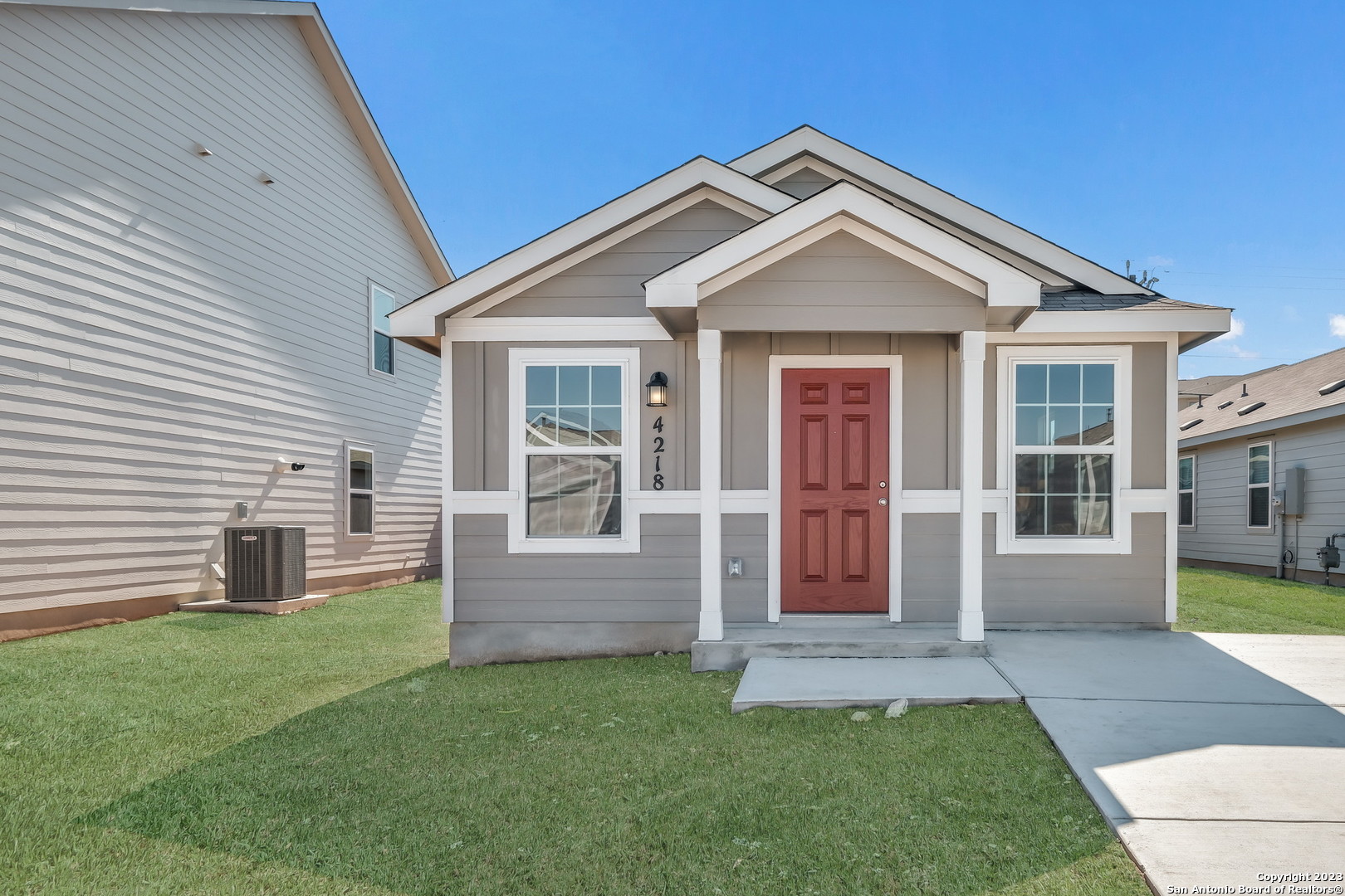 14417 Source Circle San Antonio, TX 78223 - Photo 1 of 1 a front view of a house with a yard