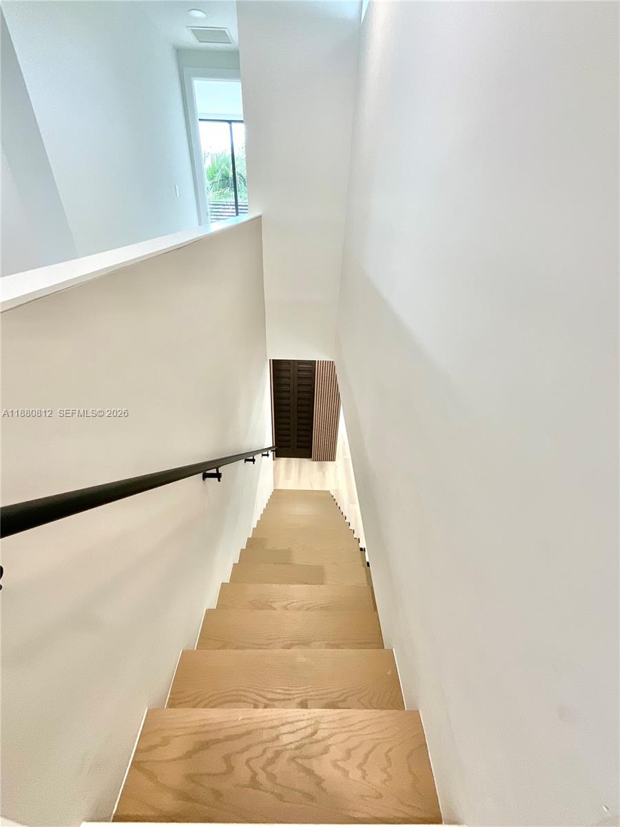 536 Northwest 48th Street Miami, FL 33127 - Photo 25 of 40 a view of balcony with wooden floor