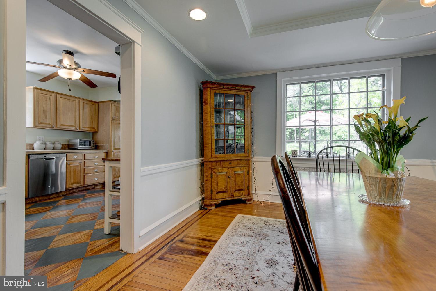 199 Woodward Road Media, PA 19063 - Photo 9 of 32 Flow from Dining Room to Kitchen