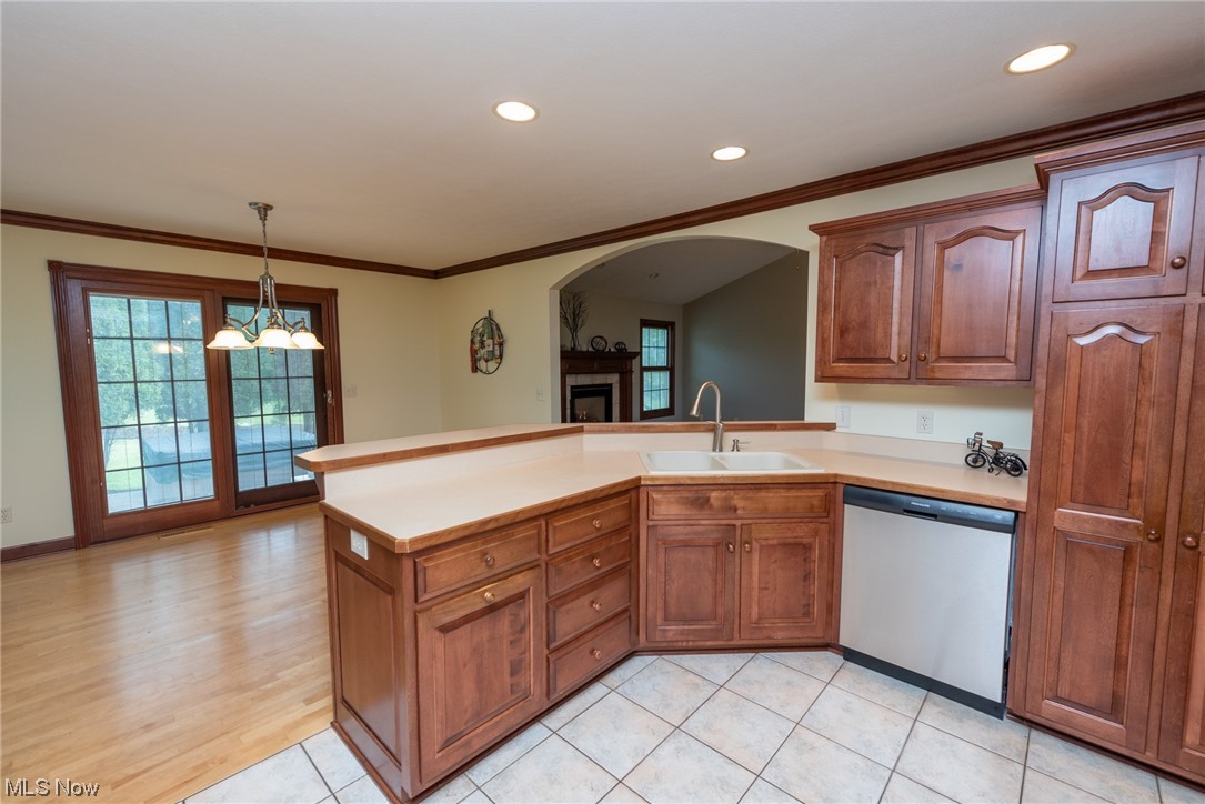 5925 Wolf Run Road Southeast Dennison, OH 44621 - Photo 8 of 35 View of kitchen and dining room