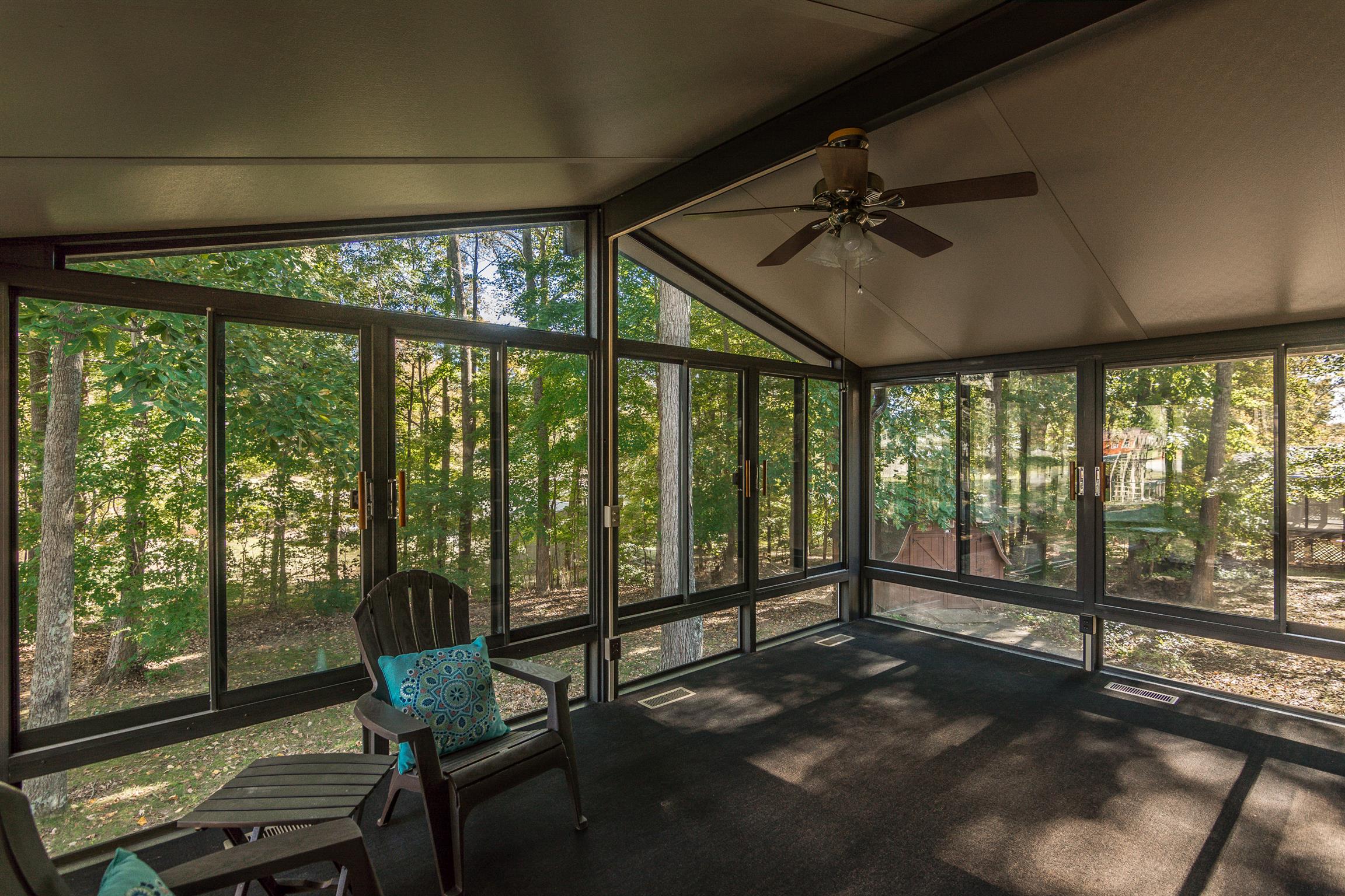 202 Bell Lane Springfield, TN 37172 - Photo 14 of 23 a view of a room with wooden floor outdoor space and balcony