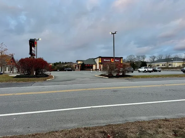a car parked on the side of the road