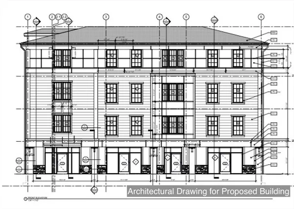 a view of a large building