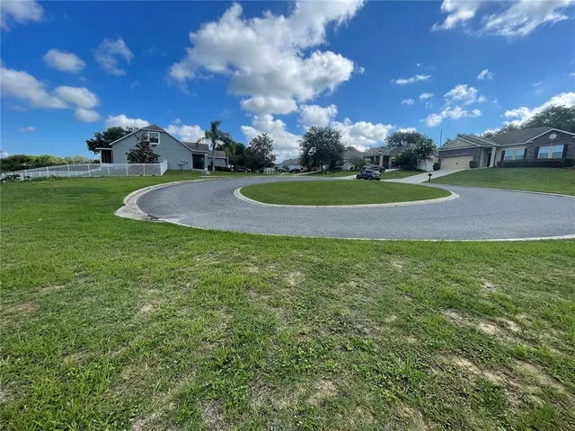 a view of a golf course