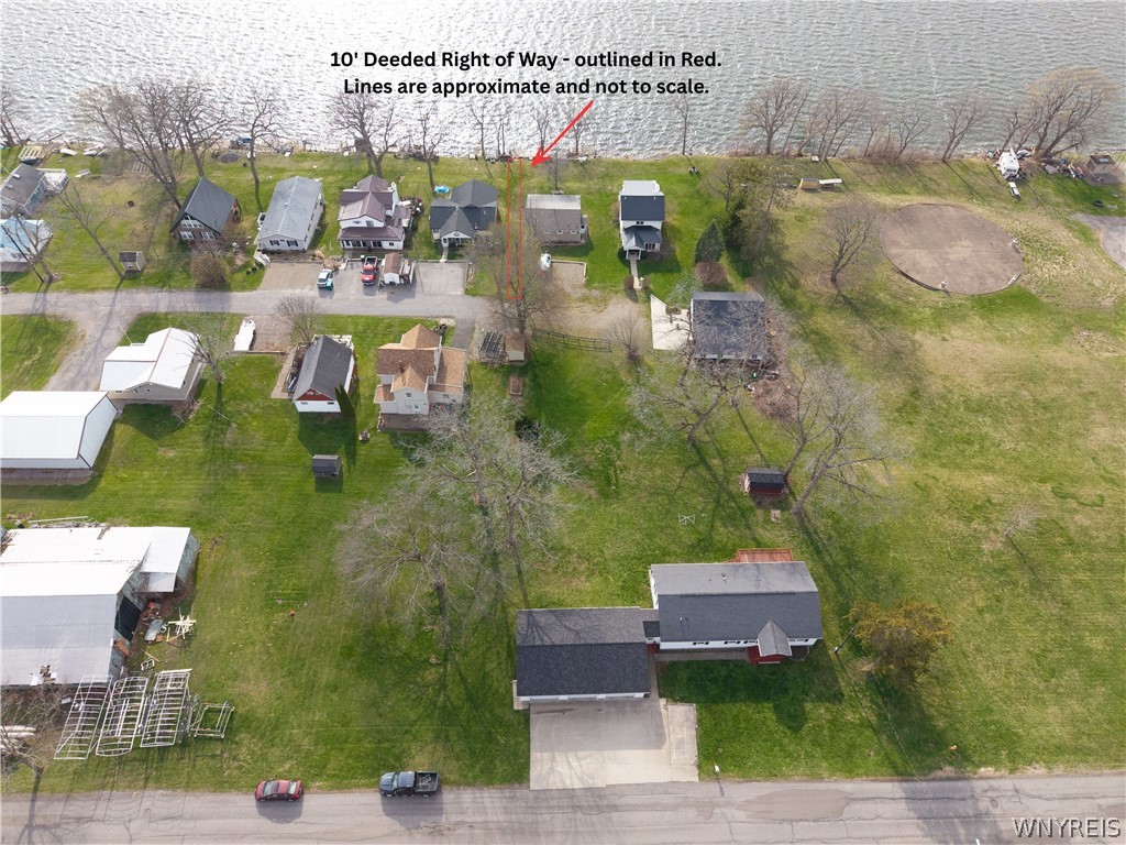 8 Walker Road Castile, NY 14530 - Photo 6 of 50 Showing the deed 10' Row to the water front-lines