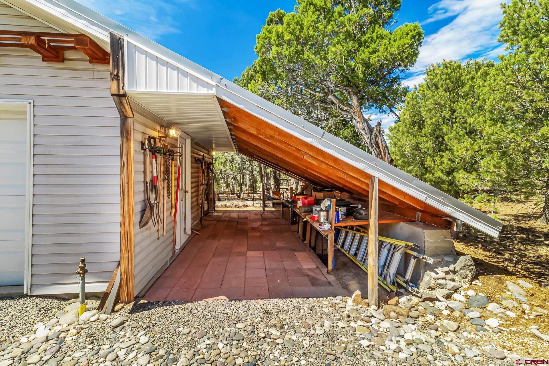 17656 2550th Road Cedaredge, CO 81413 - Photo 40 of 45 a balcony view with a backyard space