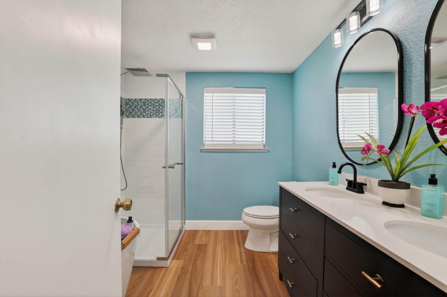 11875 Arno Road Wilton, CA 95693 - Photo 23 of 65 a bathroom with a toilet sink and mirror
