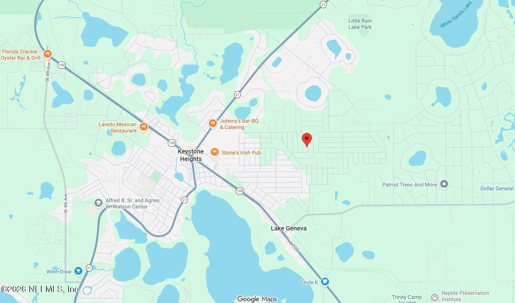 7176 Rutgers Street Keystone Heights, FL 32656 - Photo 9 of 10 map