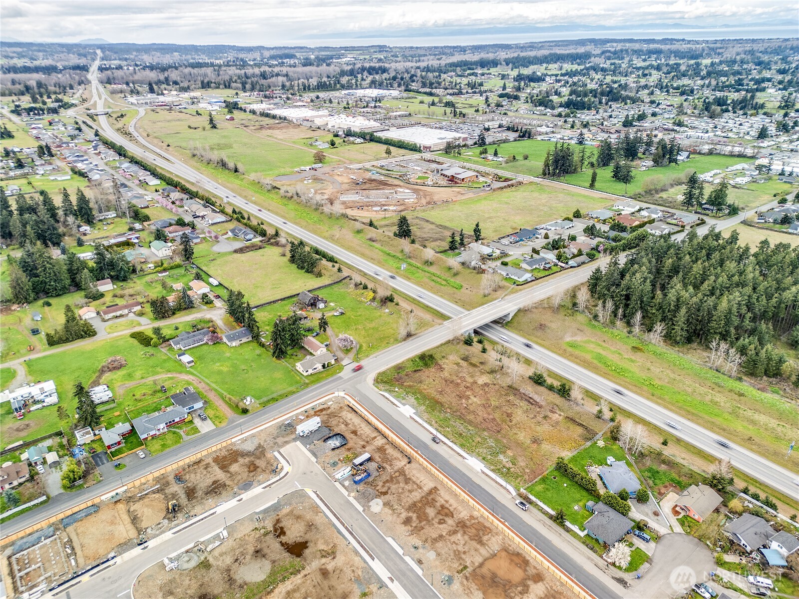660 McCurdy Road Sequim, WA 98382 - Photo 11 of 22 a view of a city from a balcony