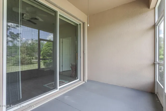 a view of backyard with green space