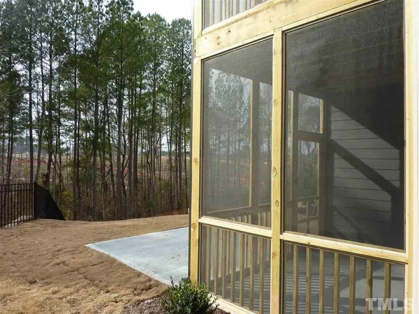 a view of a balcony