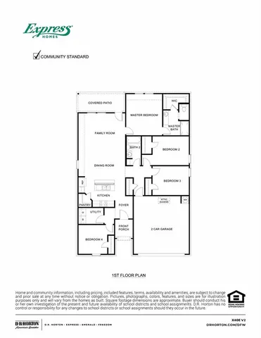 $273,990 | 339 Desert Willow Way, Royse City, TX 75189