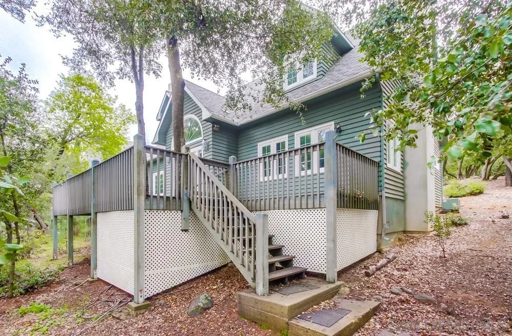 4499 Toyon Mountain Road Julian, CA 92036 - Photo 3 of 50 a view of a house with a yard balcony