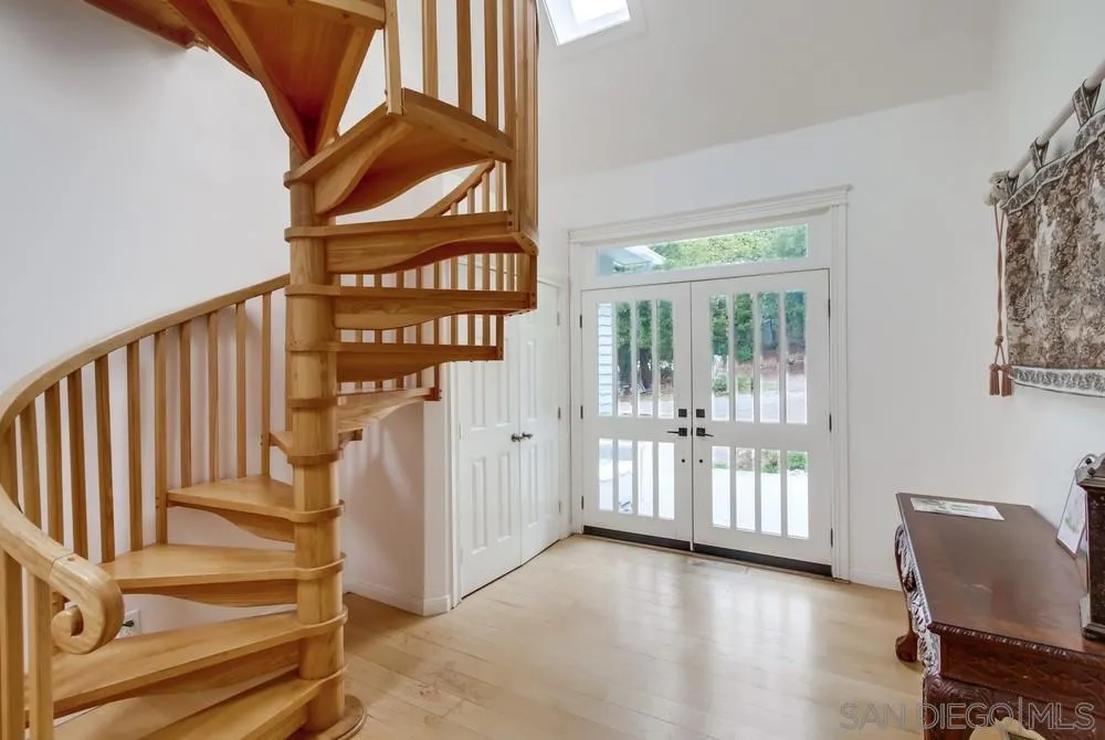 4499 Toyon Mountain Road Julian, CA 92036 - Photo 4 of 50 a view of entryway with stairs and front door