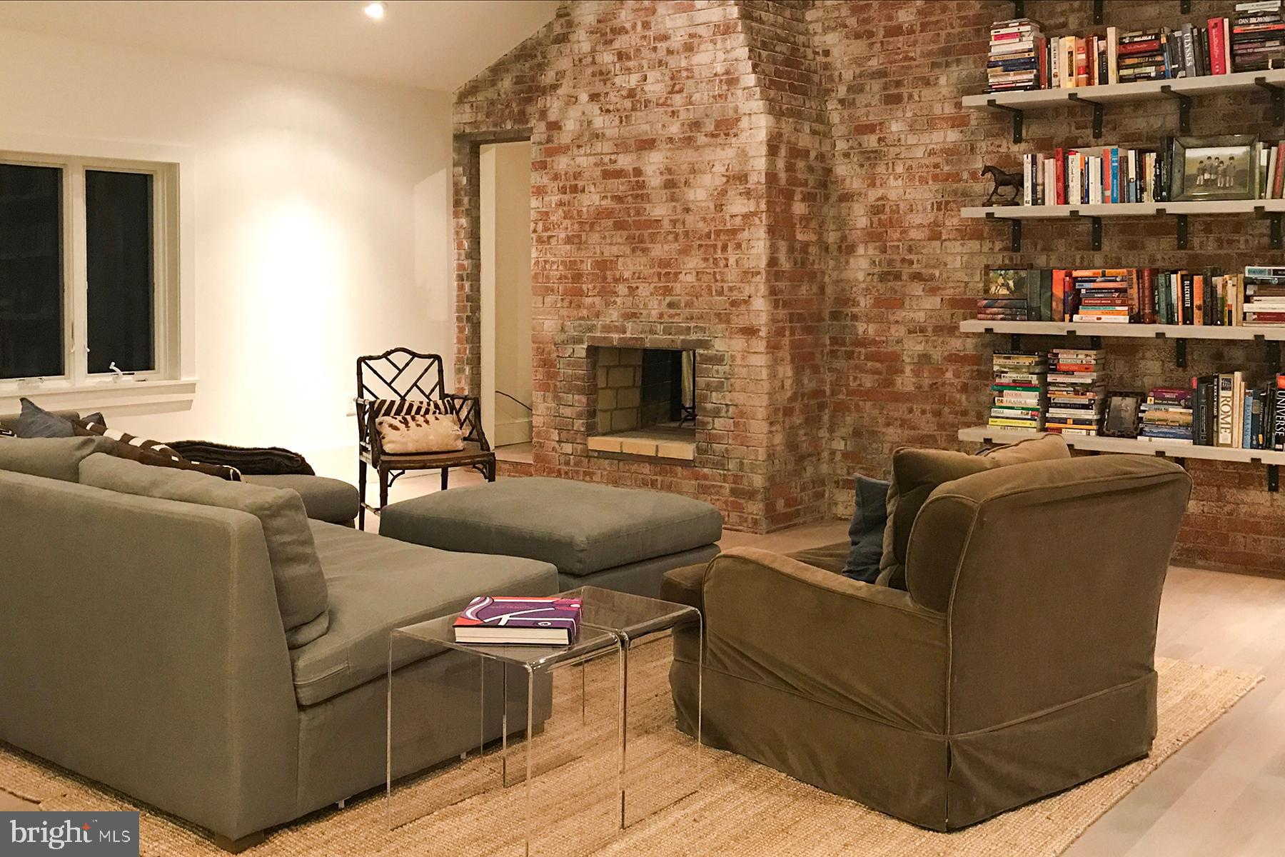 3755 Rectortown Road Marshall, VA 20115 - Photo 18 of 36 Living Room/Great Room with exposed brick wall