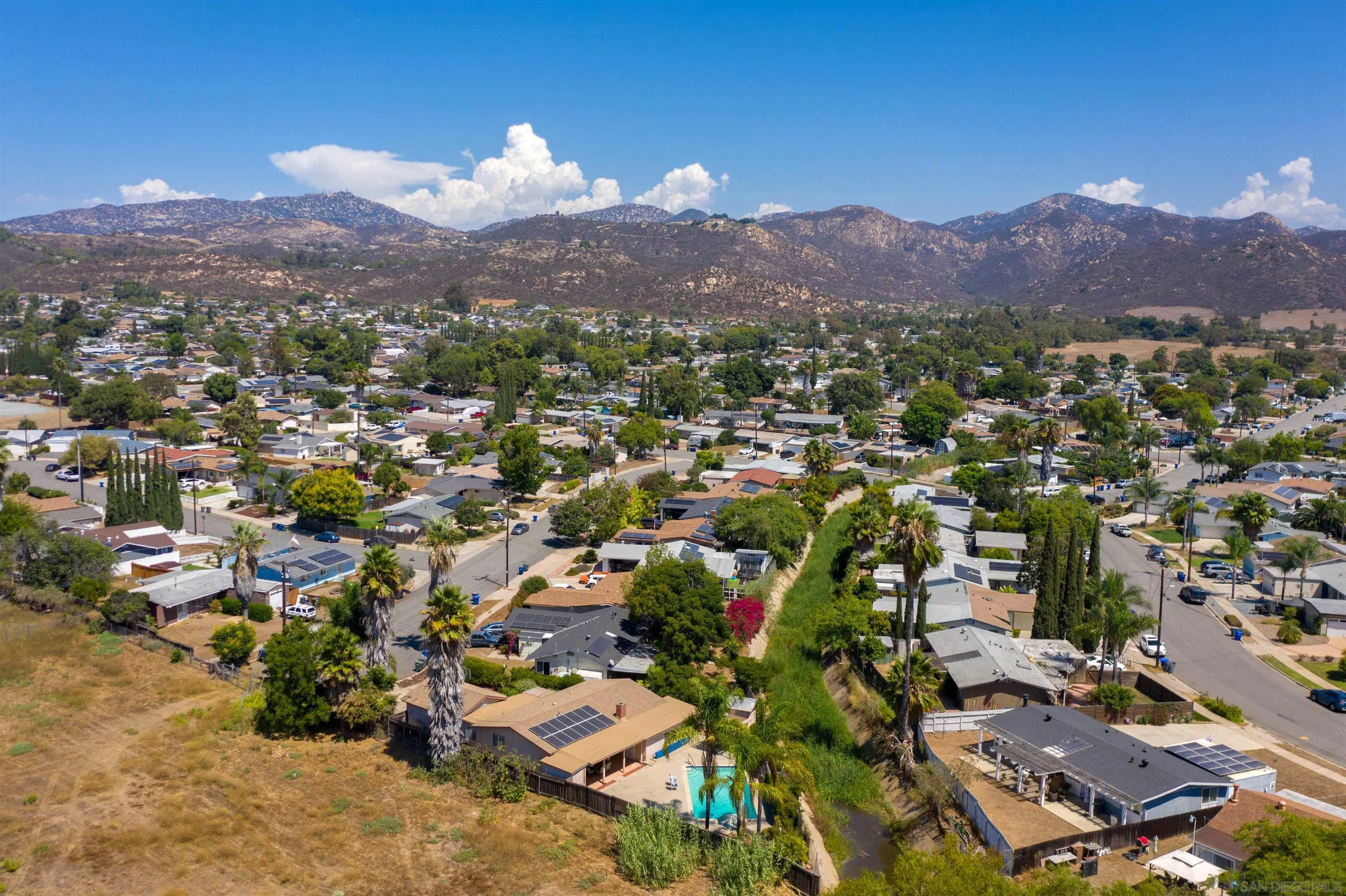 14287 Lolin Lane Poway, CA 92064 - Photo 33 of 35 an aerial view of residential house with an outdoor space