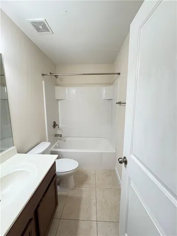 a storage room with stairs