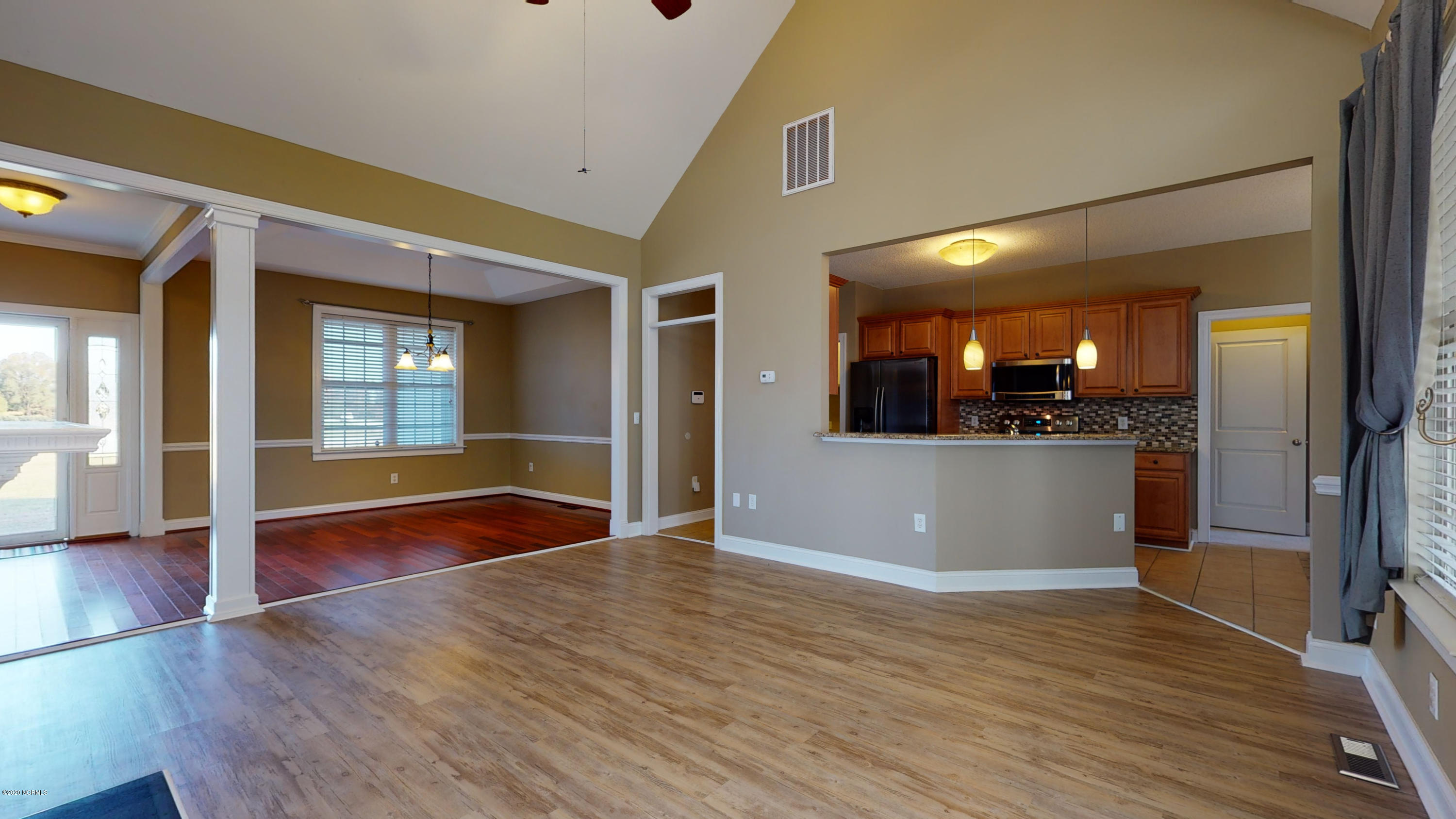 3024 Foxhall Road Farmville, NC 27828 - Photo 17 of 54 Living to kitchen