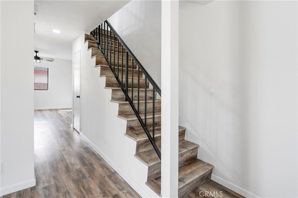 700 West 2nd Street Azusa, CA 91702 - Photo 14 of 75 a view of entryway and hall with wooden floor