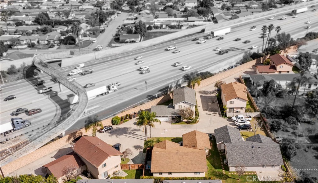 700 West 2nd Street Azusa, CA 91702 - Photo 57 of 75 an aerial view of residential houses with outdoor space