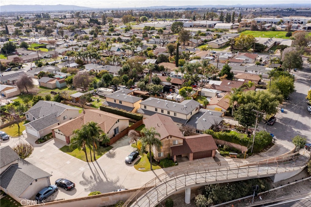 700 West 2nd Street Azusa, CA 91702 - Photo 63 of 75 an aerial view of residential houses with outdoor space