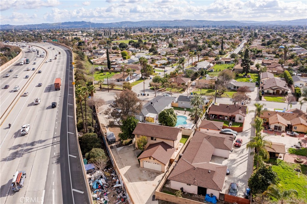 700 West 2nd Street Azusa, CA 91702 - Photo 65 of 75 an aerial view of a house with a outdoor space