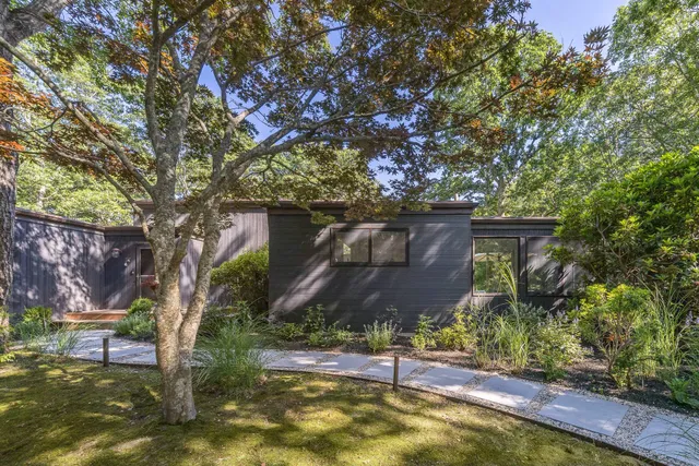 a view of a back yard