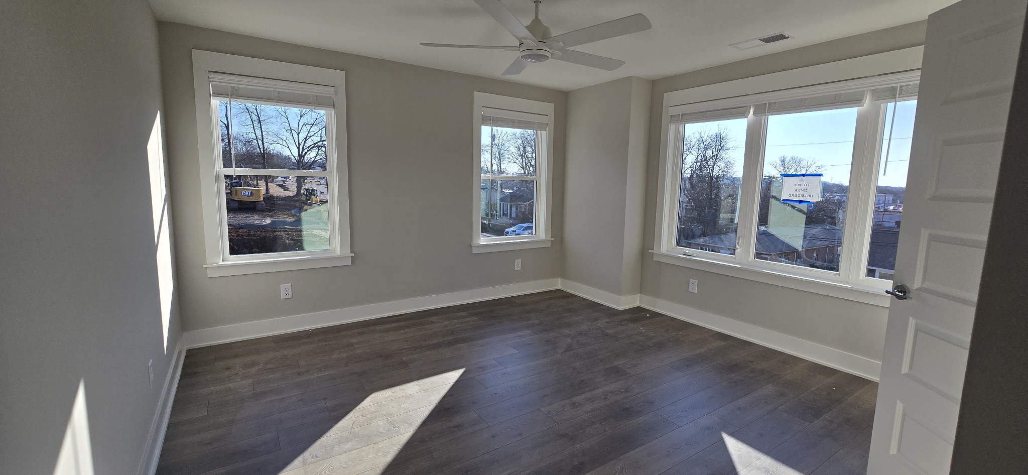 3043 A Hillside Road Nashville, TN 37207 - Photo 13 of 26 an empty room with wooden floor and windows
