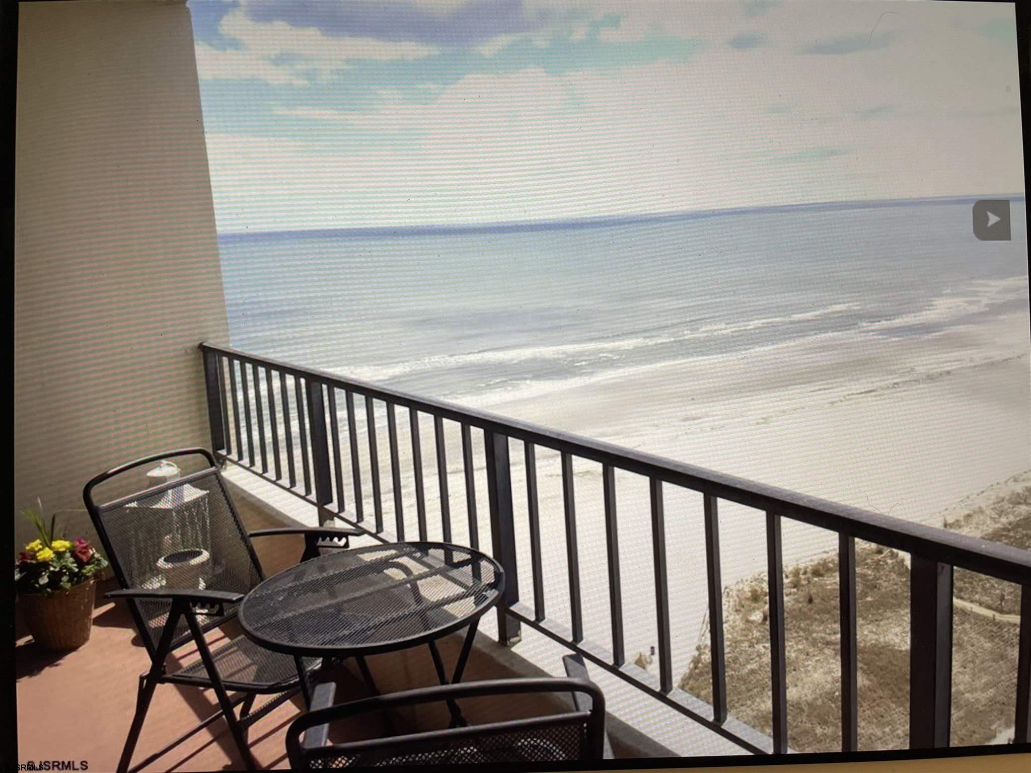 3851 Boardwalk, Unit 2405 Atlantic City, NJ 08401 - Photo 5 of 5 a view of a balcony with chairs