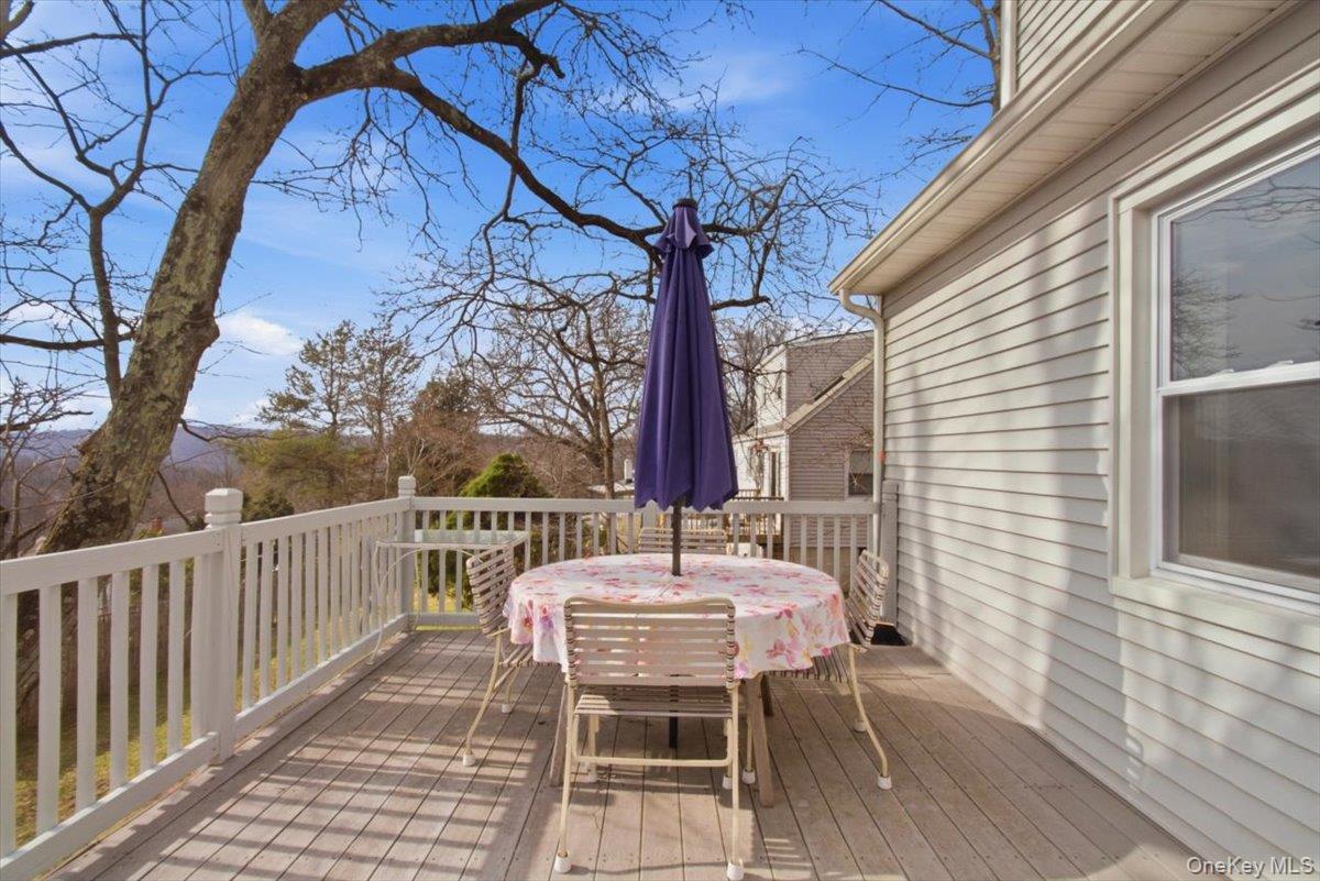 169 Canterbury Road White Plains, NY 10607 - Photo 21 of 27 a balcony view with a seating space