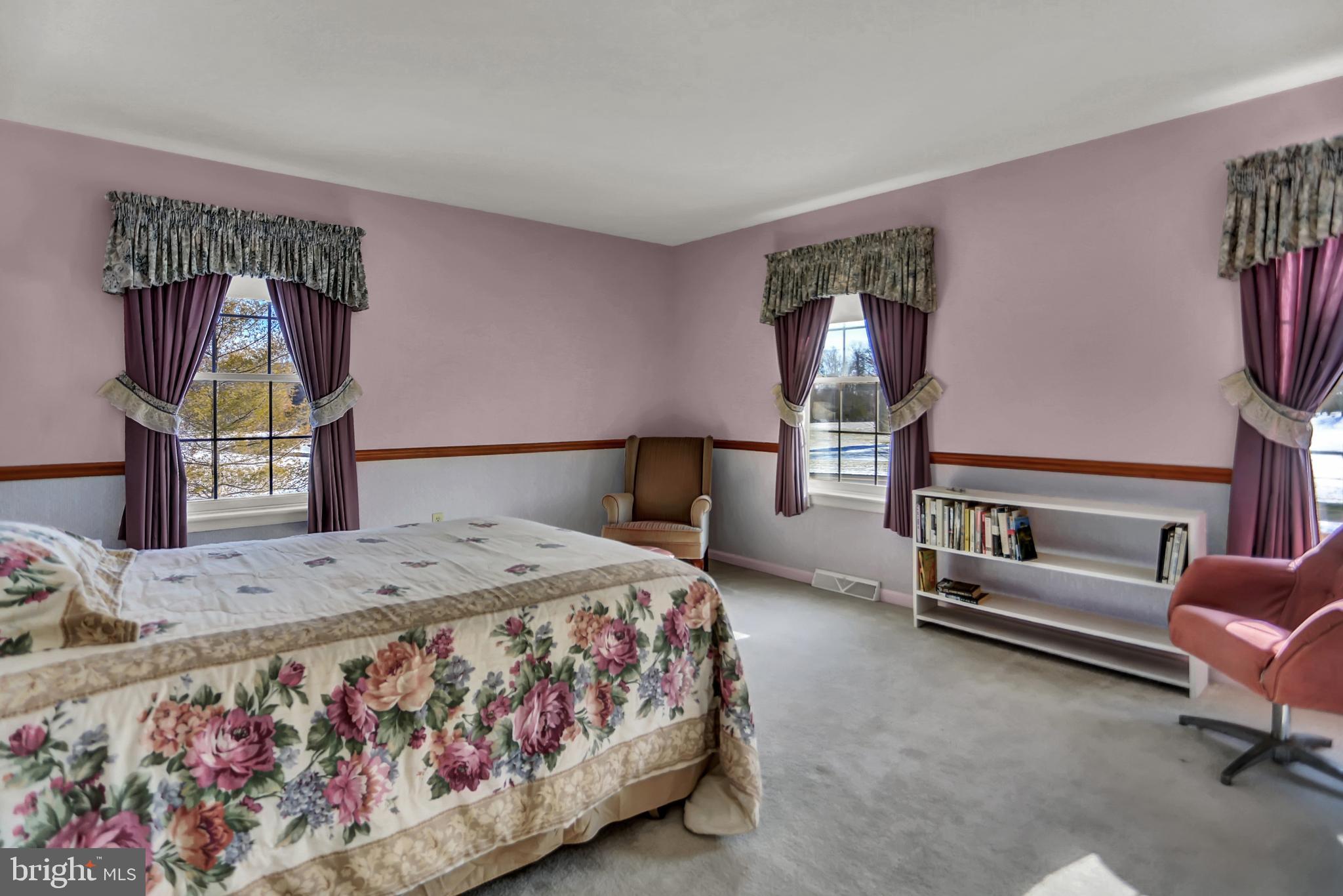 501 Knight Road Gettysburg, PA 17325 - Photo 21 of 37 a bedroom with a bed couch and window