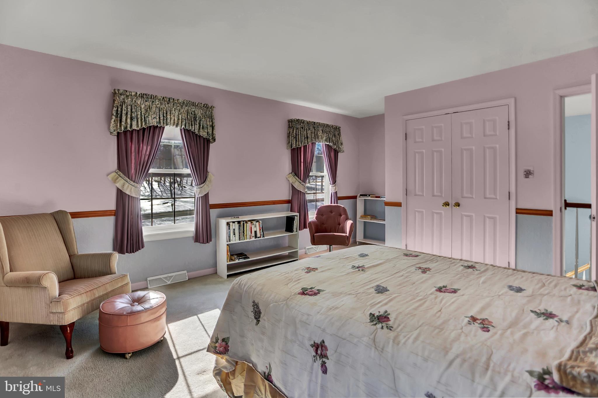 501 Knight Road Gettysburg, PA 17325 - Photo 22 of 37 a bedroom with a bed and wooden floor