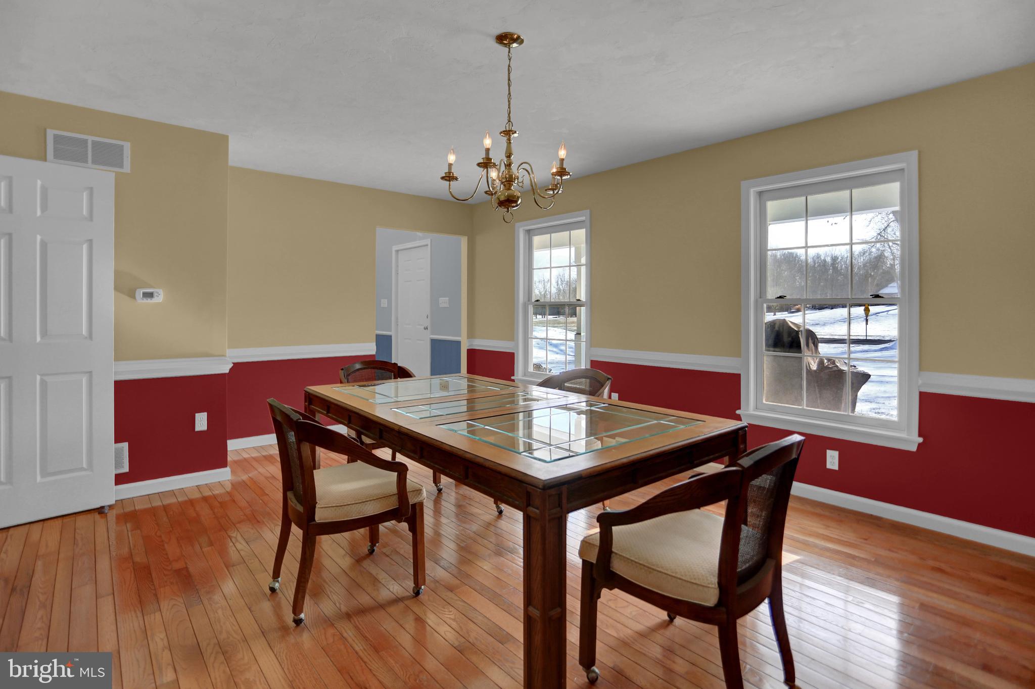 501 Knight Road Gettysburg, PA 17325 - Photo 6 of 37 a view of a dining room with furniture window and wooden floor