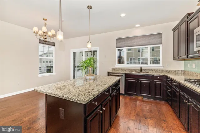 a view of a livingroom with a large window
