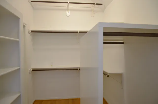 a close up view of racks