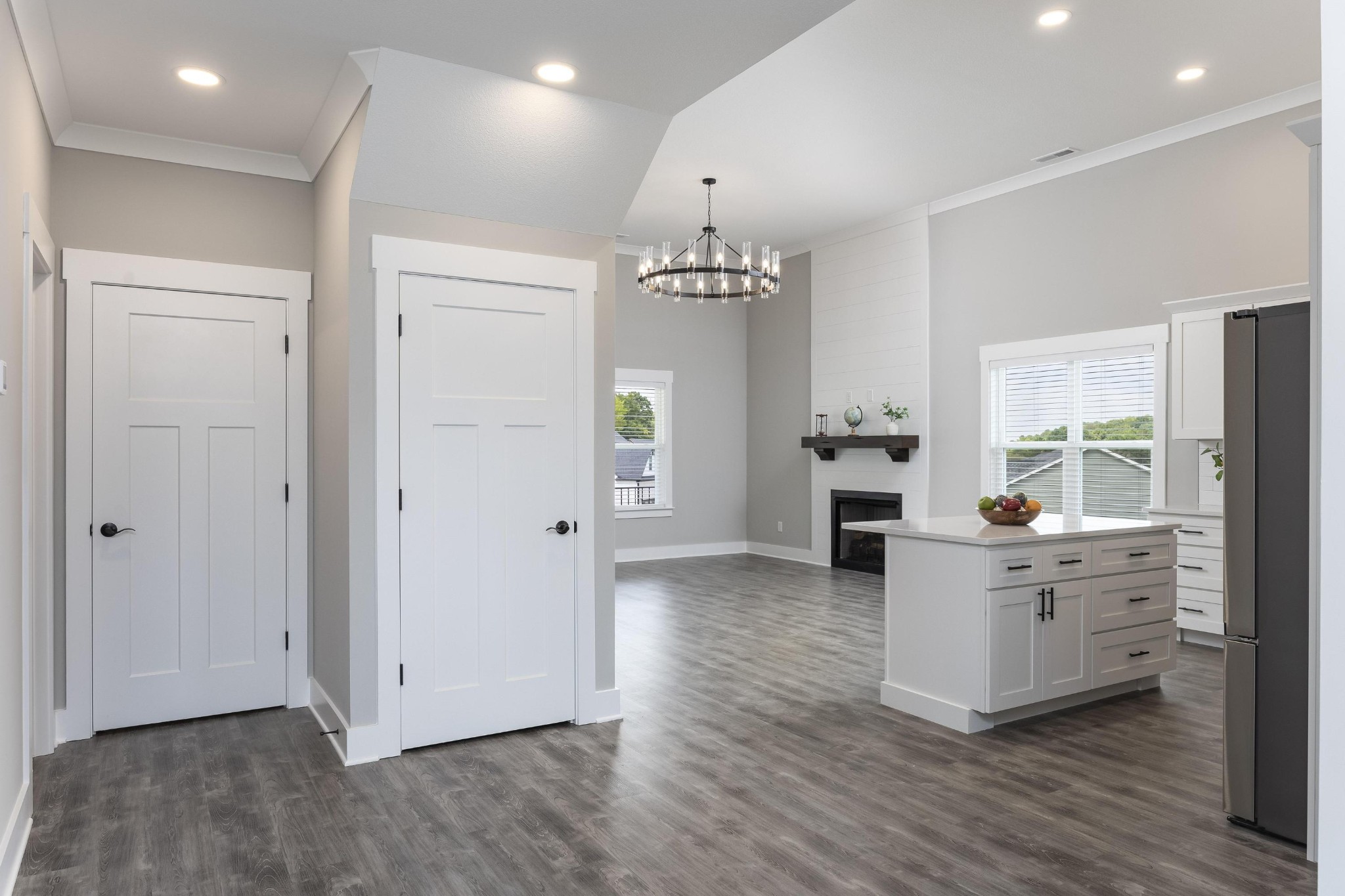 2151 Old Federal Road Ocoee, TN 37361 - Photo 16 of 31 a view of a kitchen with furniture and wooden floor