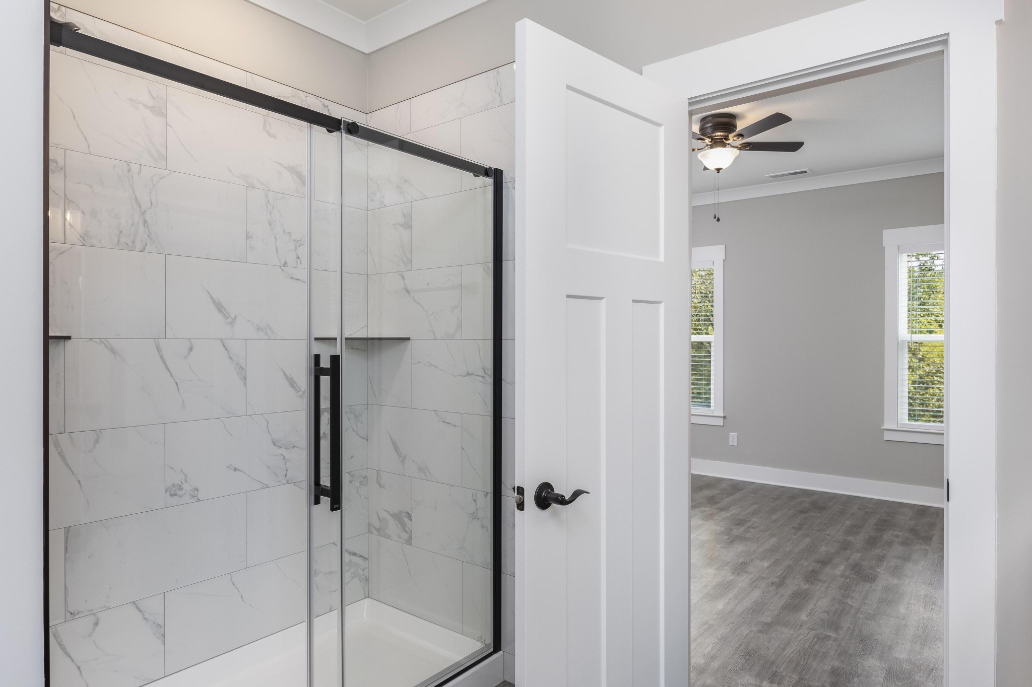2151 Old Federal Road Ocoee, TN 37361 - Photo 21 of 31 a bathroom with a shower and a mirror