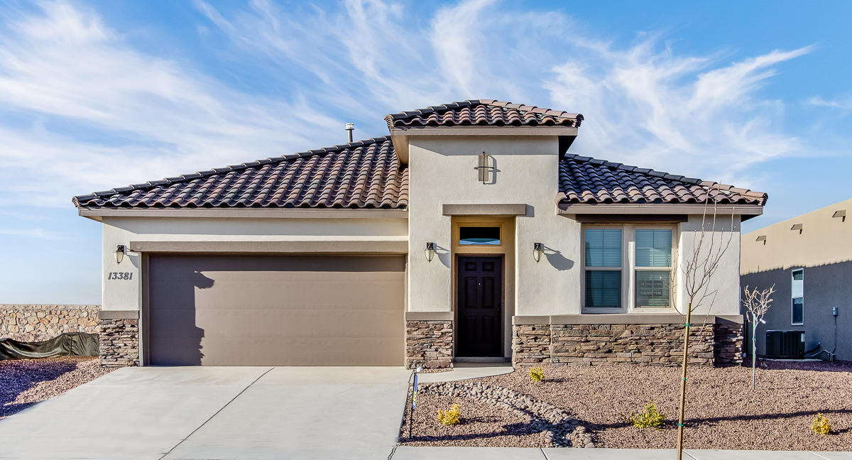 13381 Plumpton Road El Paso, TX 79928 - Photo 1 of 1 a front view of a house with entryway