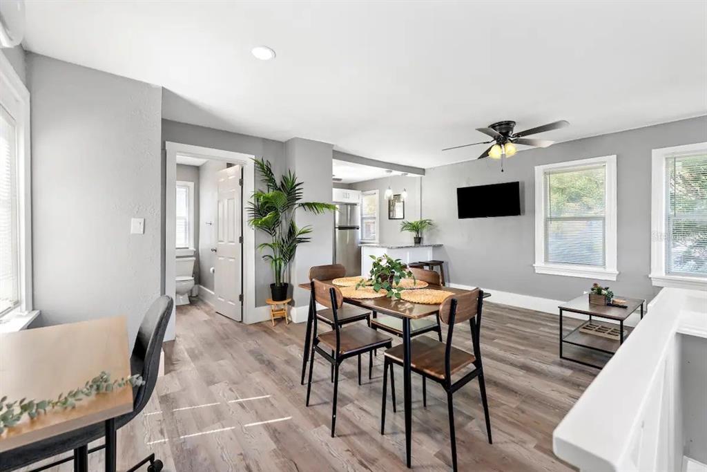 3320 18th Street North St. Petersburg, FL 33713 - Photo 15 of 28 a view of a livingroom with furniture and a flat screen tv